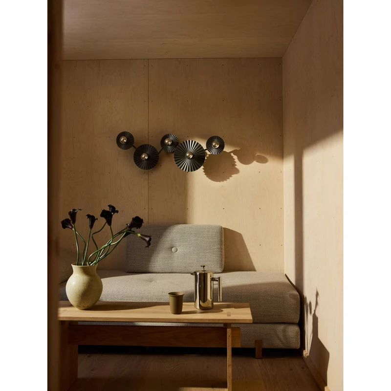 OSRAM DECOR Plisse Applique murale 5xE27 Gris foncé