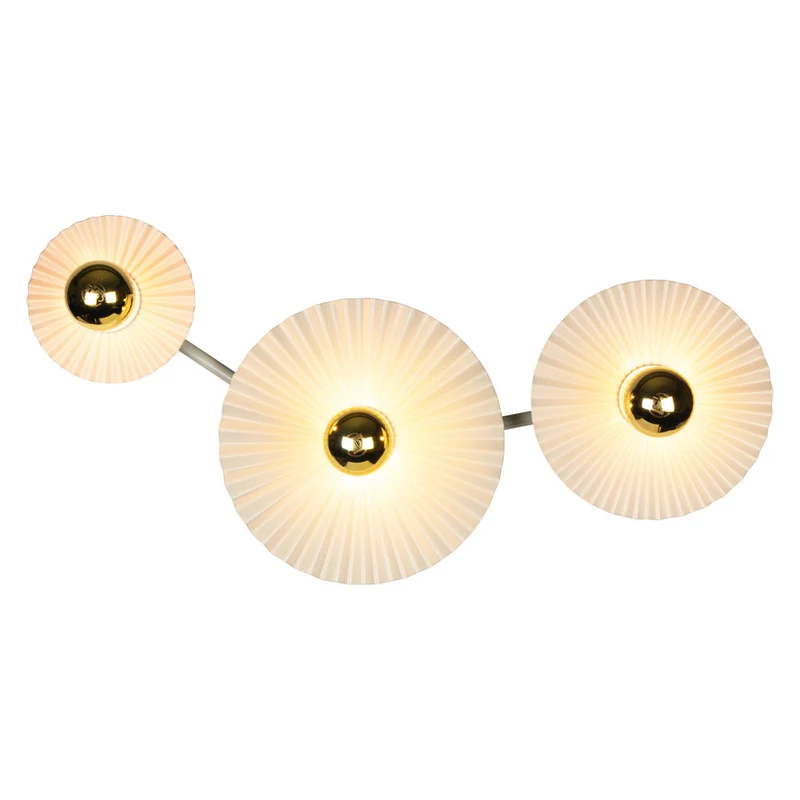 OSRAM DECOR Plisse Applique murale 3xE27 Beige