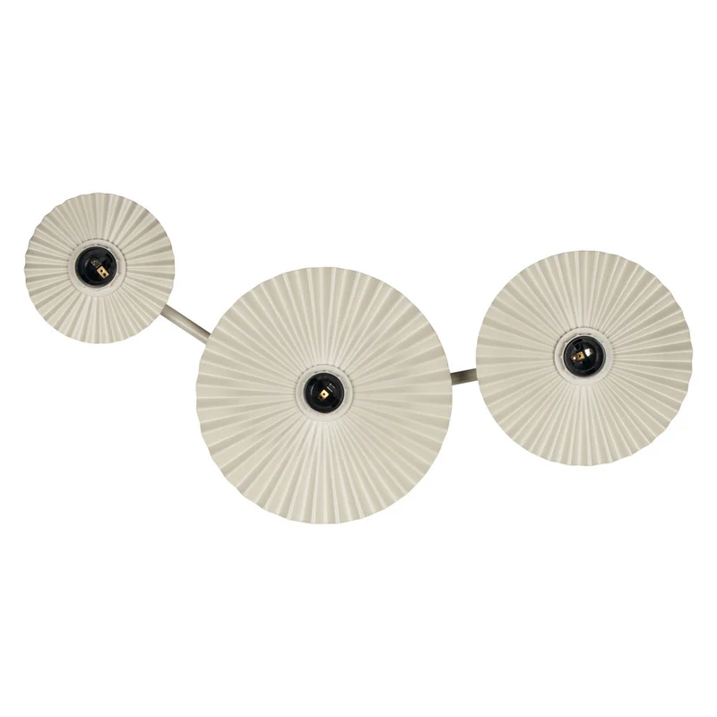 OSRAM DECOR Plisse Applique murale 3xE27 Beige