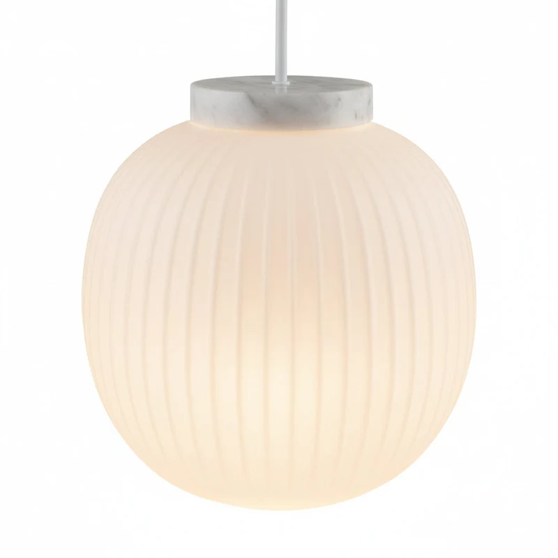 OSRAM DECOR Glass Lantern Marble Suspension E27