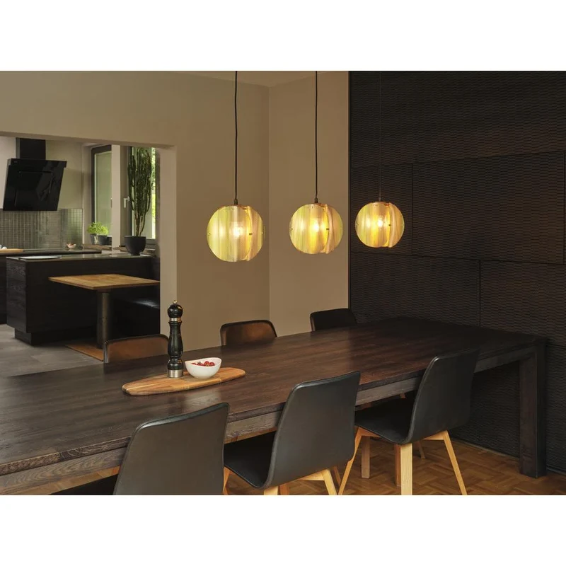 OSRAM DECOR Folded Globe Suspension Linéaire 3xE27 Or