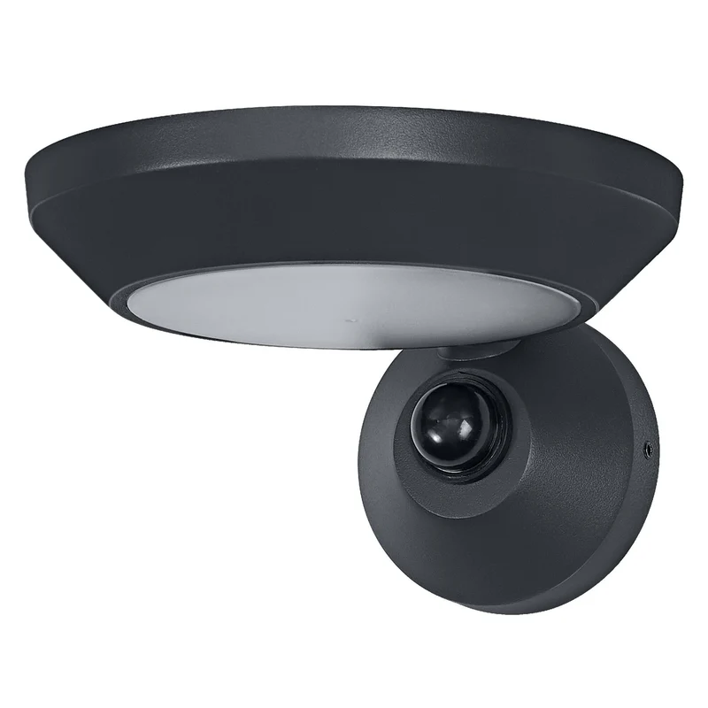 OSRAM ENDURA® Style Spot orientable Applique extérieure IP65 avec capteur 12W Gris foncé