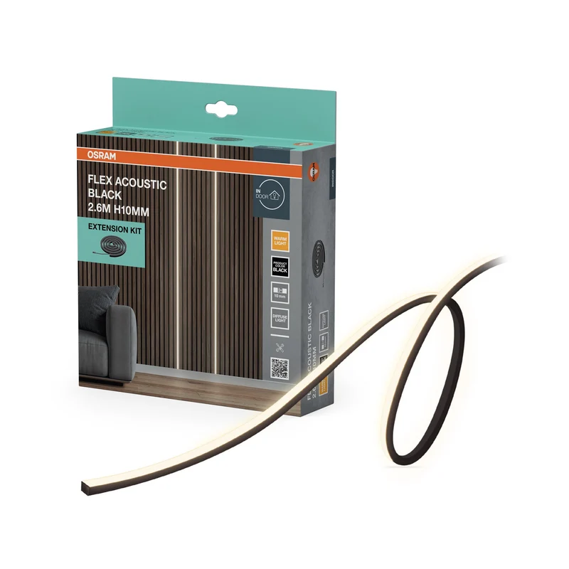 OSRAM Flex Acoustic Noir H10 mm 830 Kit d'extension