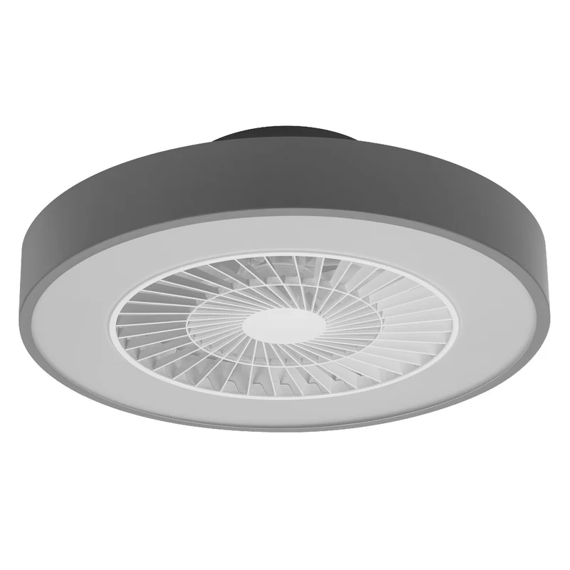OSRAM SMART+ Ventilateur de plafond avec technologie WiFi Cylindre 550 mm + RC