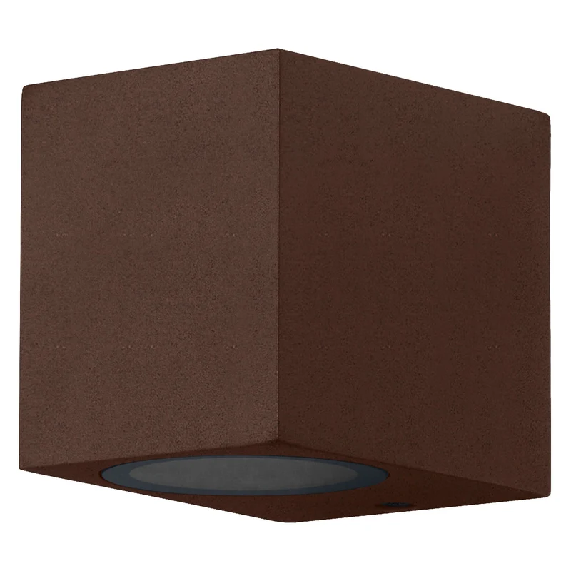 OSRAM ENDURA® Classic Square Down Applique murale extérieure Rouille