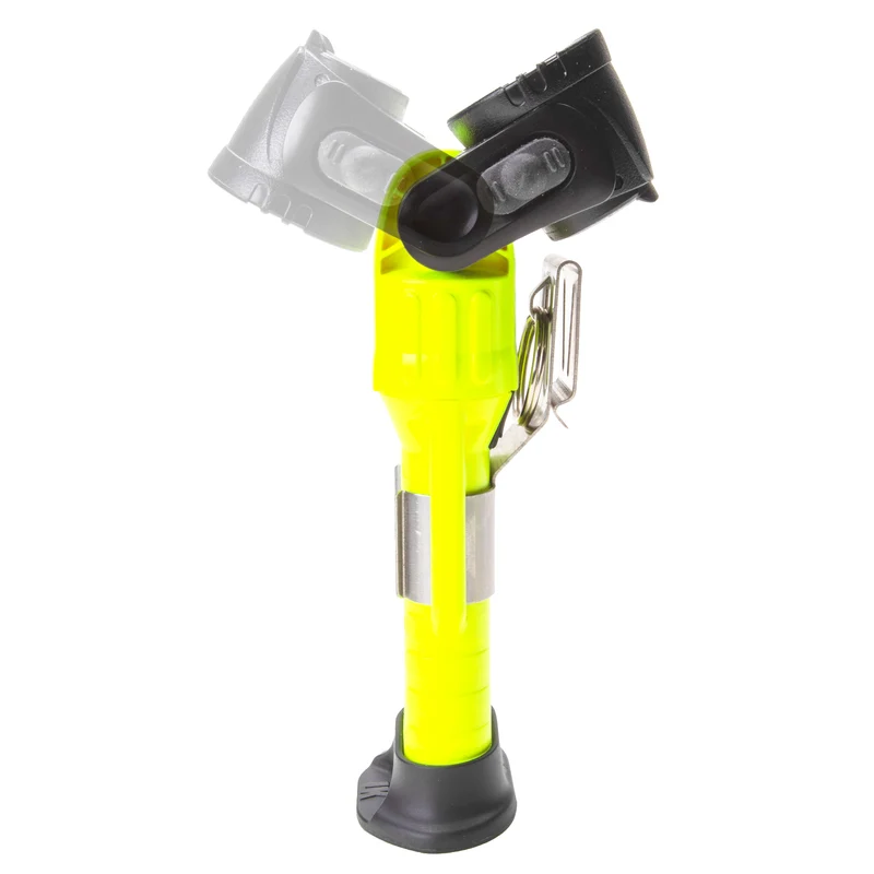 Phare UK 3AA à faisceau simple/double avec base magnétique - Lampe de travail LED à angle droit à sécurité intrinsèque