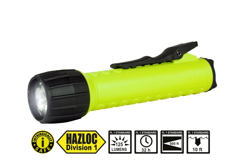 UK Gatorlite 3C eLED - Lampe de poche à sécurité intrinsèque
