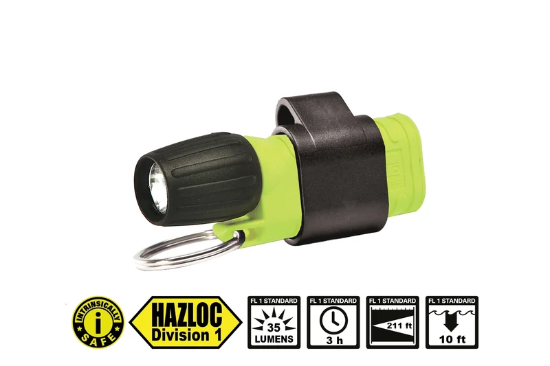 UK 2AAA eLED Mini Pocket Light I - Lampe de poche à sécurité intrinsèque
