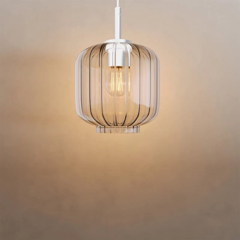 s.luce Velo Galerie Glas-Pendellampe Aufhängung 500cm Weiß