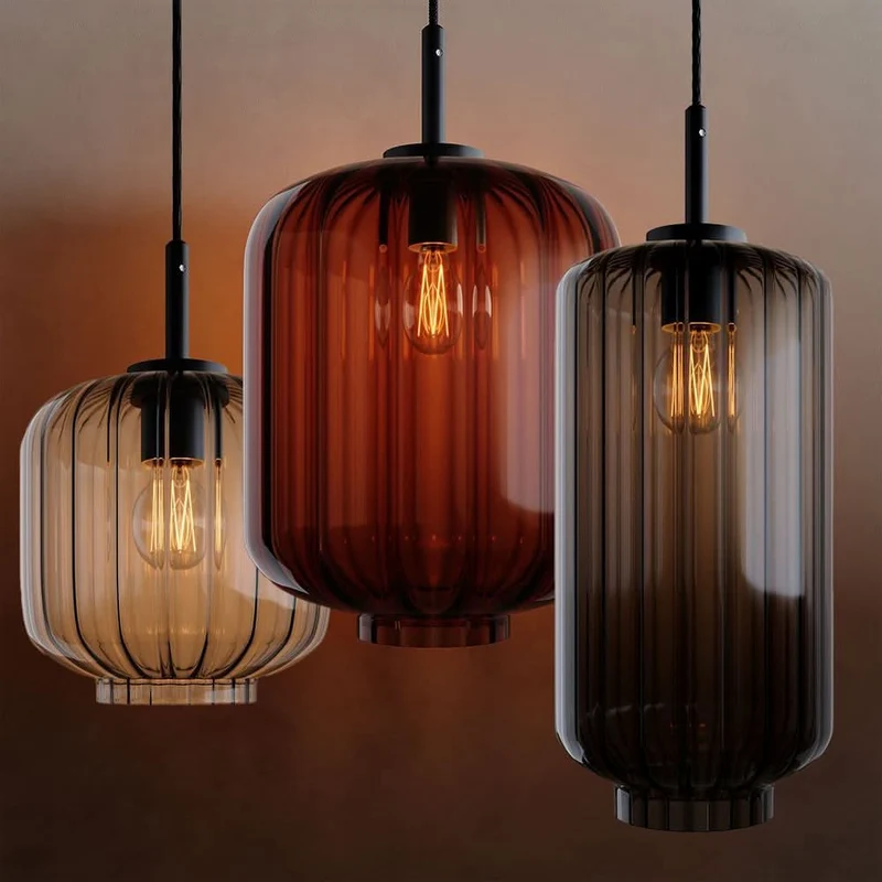 s.luce Velo Galerie Glas-Pendellampe Aufhängung 500cm Weiß