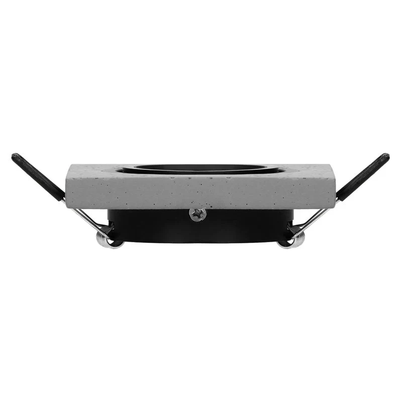 Support Spot GU10/MR16 Encastrable Carré Orientable Béton