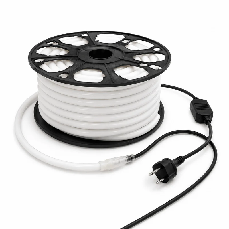 50M Néon LED Flexible 360° 220V 9W/m IP65