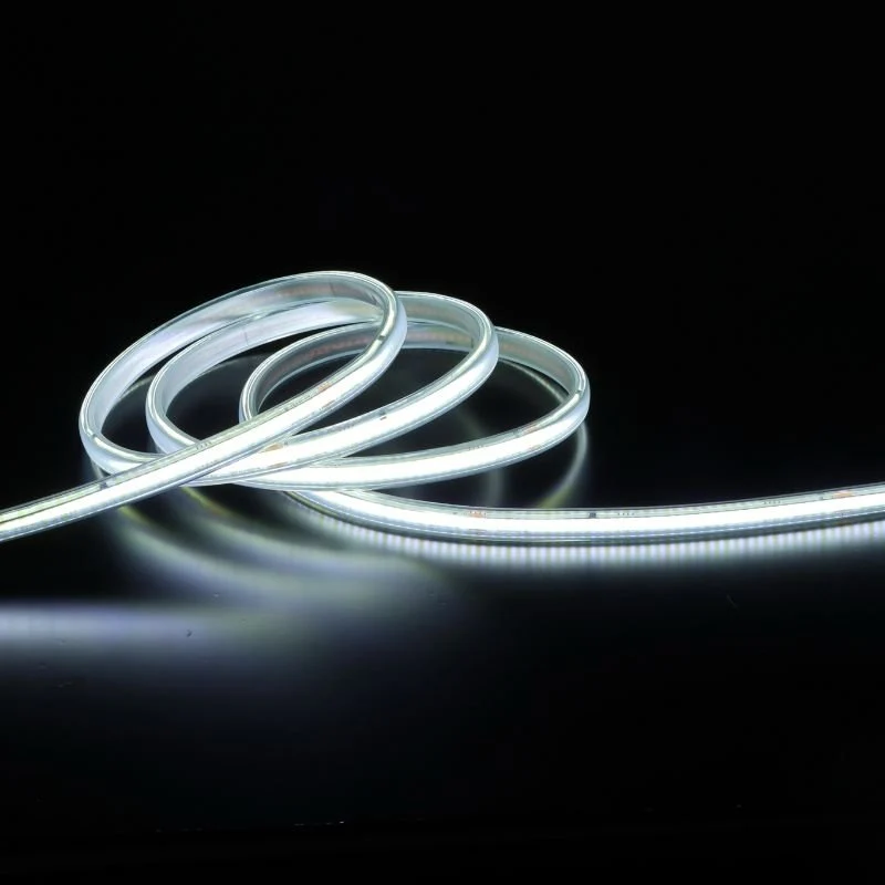 Ruban LED COB AC 296 LED/m 220V 10W/m IP65 (vendu sur mesure au mètre)