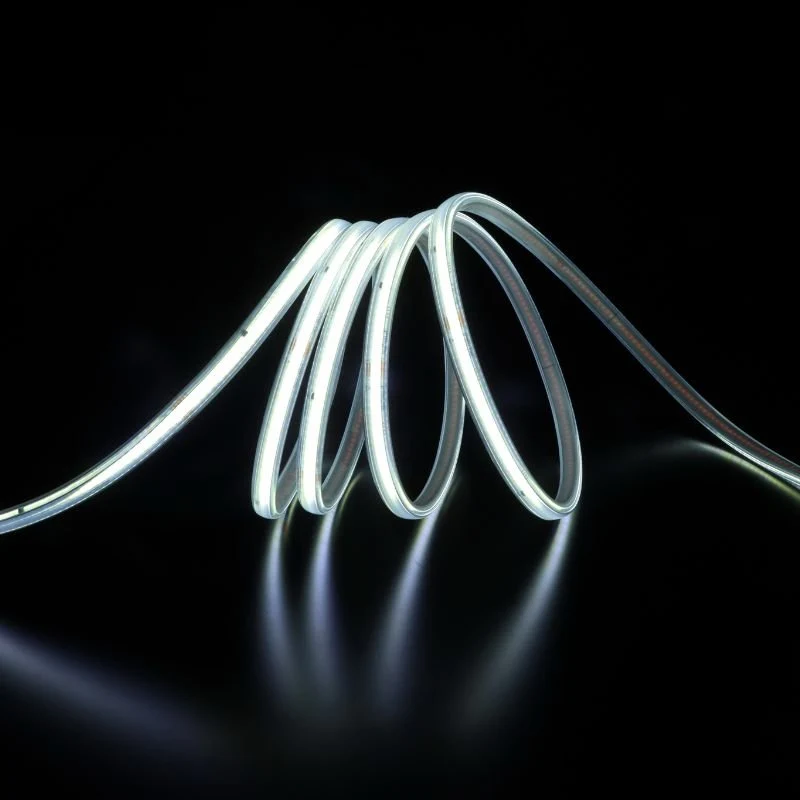 Ruban LED COB AC 296 LED/m 220V 10W/m IP65 (vendu sur mesure au mètre)
