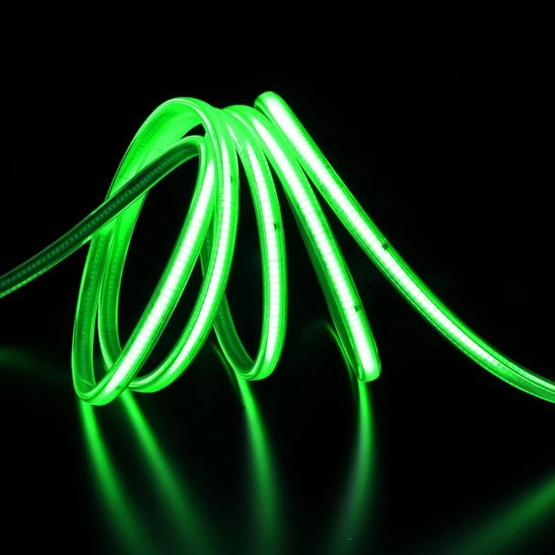 Ruban LED COB 25M AC 296 LED/m 220V 10W/m IP65 - Vert
