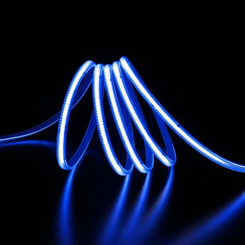 Ruban LED COB 25M AC 296 LED/m 220V 10W/m IP65 - Bleu