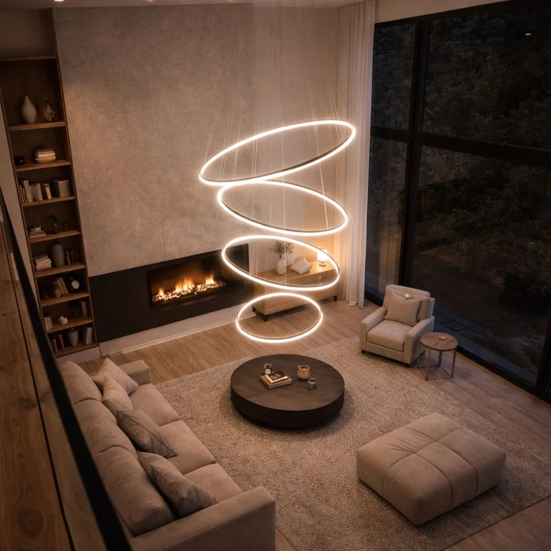 s.luce Ring Umbau zentrisch (ohne LED-Ringe)