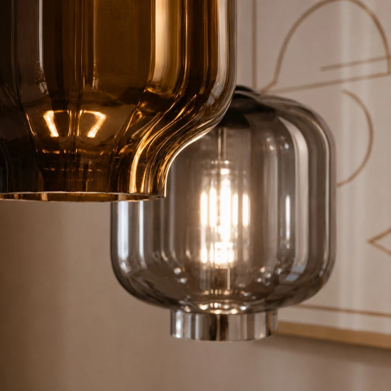 s.luce Velo Esstischlampe 3-flammig Baldachin 120cm Ø 20cm