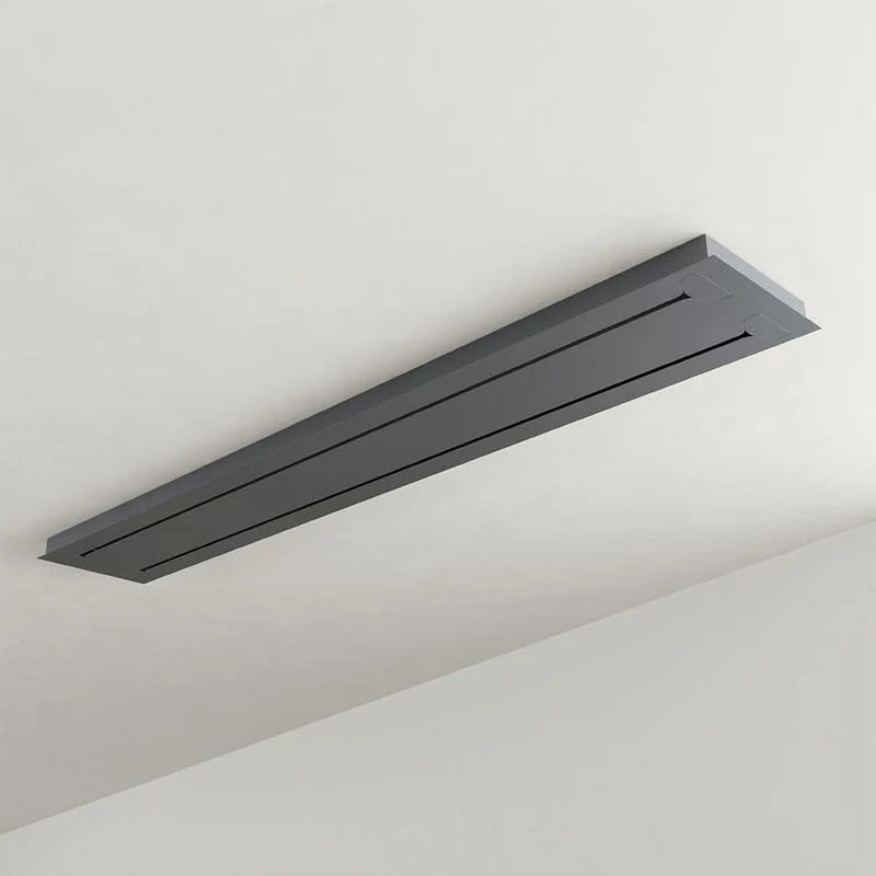 s.luce Echos Esstischlampe 5-flammig 2-reihig 160cm Ø 18/25cm