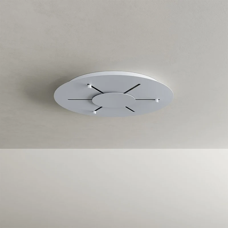 s.luce Echos Galerieleuchte 5-flammig Ø 60cm Baldachin Ø 25cm