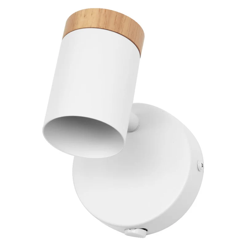 OSRAM LED Spot Stamp applique 1xGU10 Blanc et bois