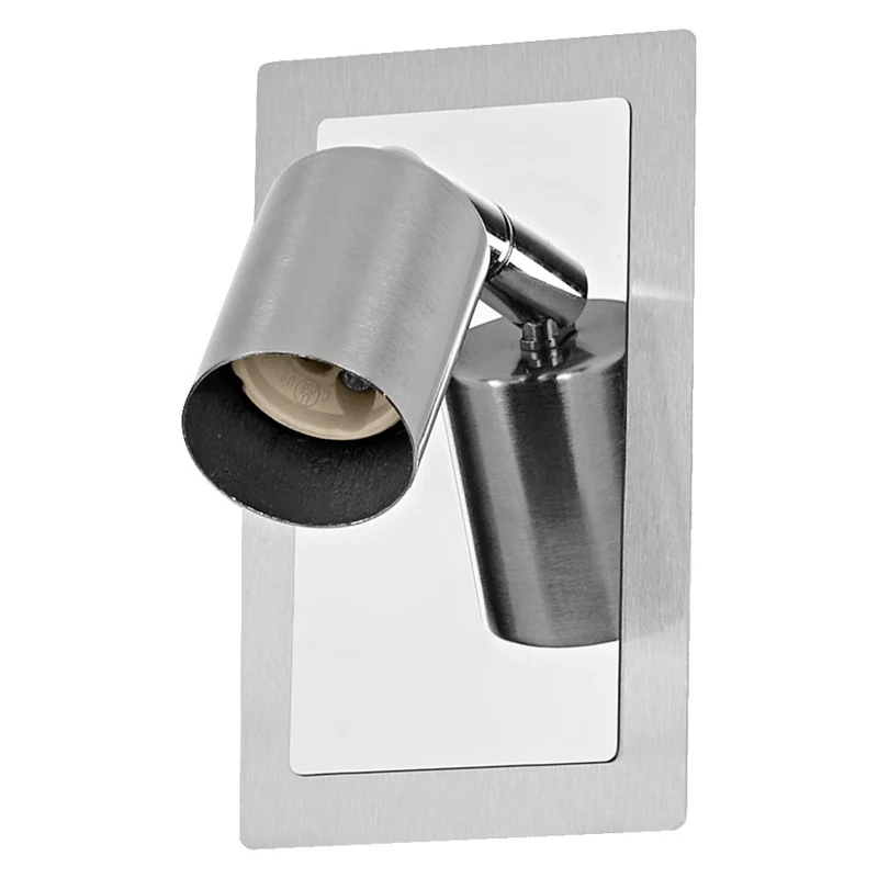 OSRAM LED Spot Cylinder Duo applique 1xGU10 Nickel brossé