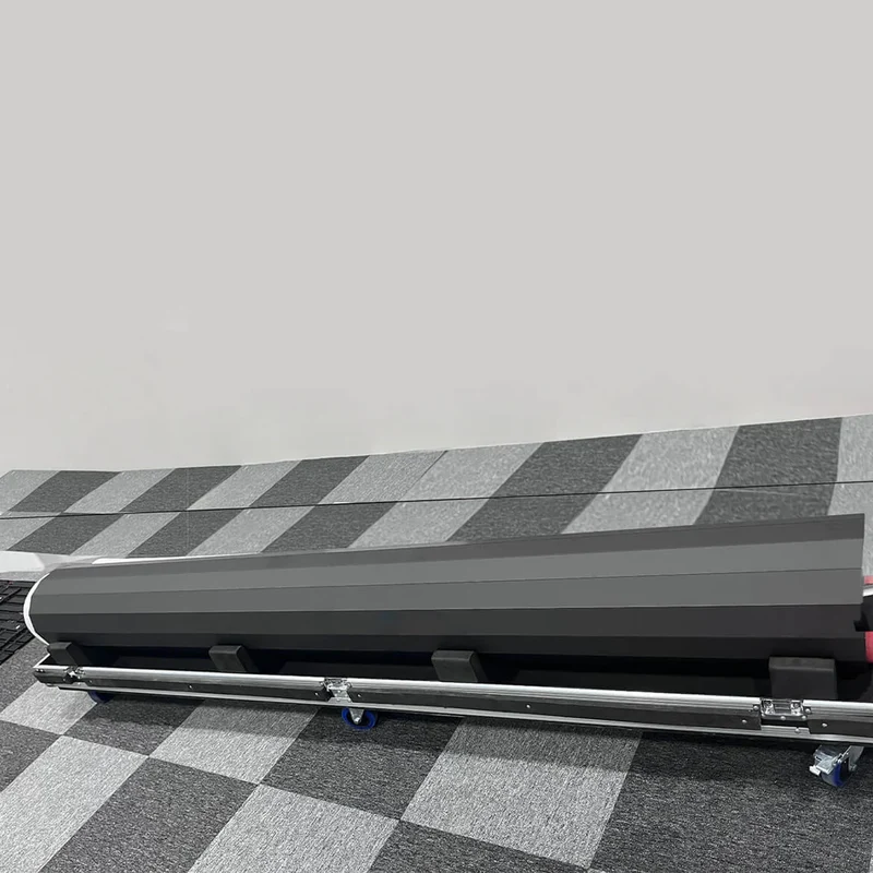 88 Inch Rolling TV P1.25 2x1 Meters 2SQM Portable LED Display Screen Kit