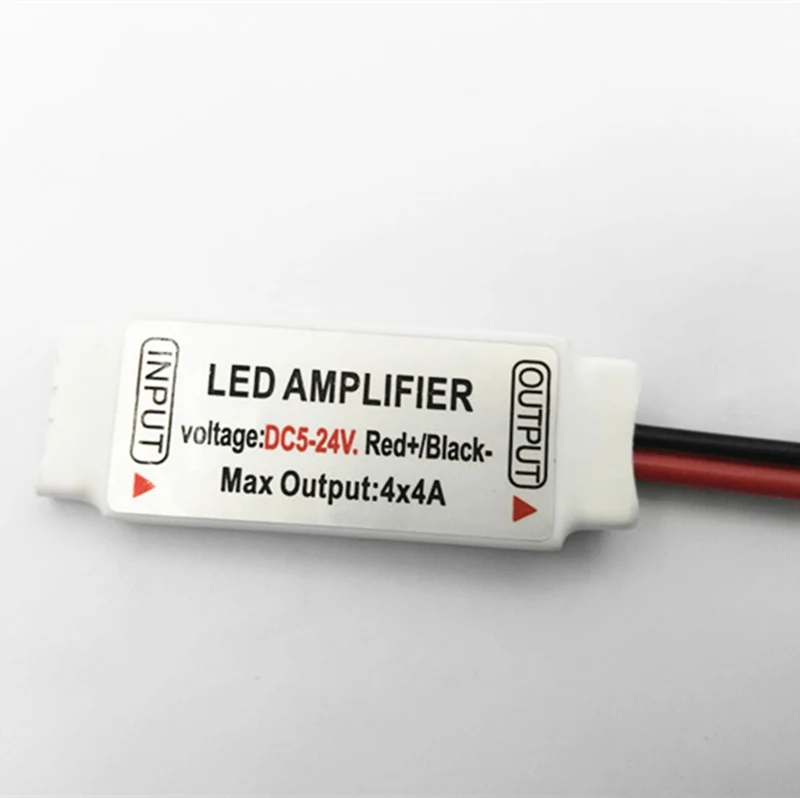 RGB / RGBW LED Strip Amplifier – DC12V-24V | Standard / Mini Options | 4-Channel RGBW | For LED Strips