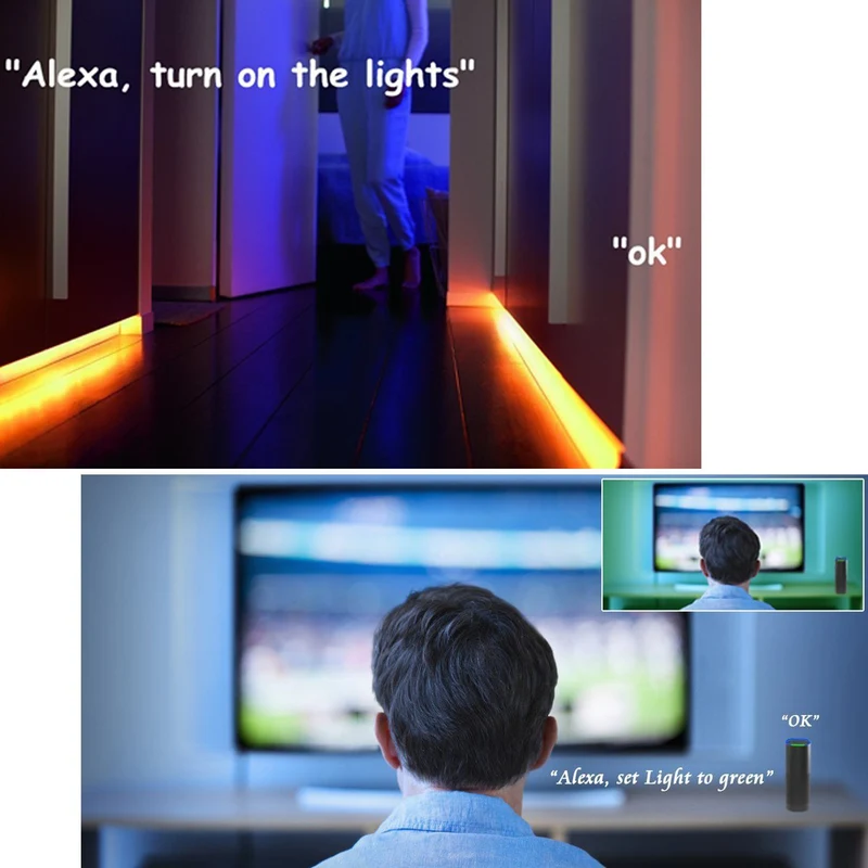 WiFi RGB/RGBW LED Strip Controller – DC5V-24V | WiFi App Control with Optional 24-Key Remote | For LED Strips