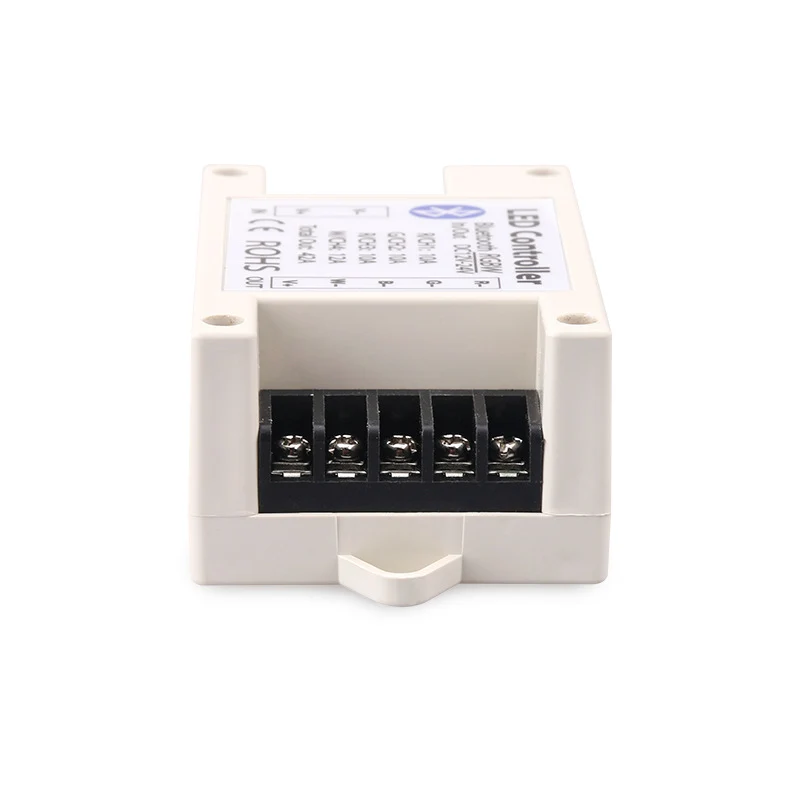 Bluetooth RGB/RGBW LED Strip Controller – DC12V-24V | Smartphone APP Control (iOS & Android) | For LED Strips
