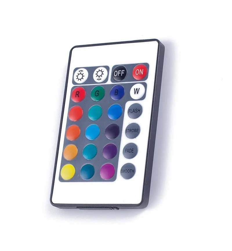 IR Remote RGB/RGBW LED Strip Controller – DC12V-24V | 24-Key / 40-Key / 44-Key Remote Options | For LED Strips