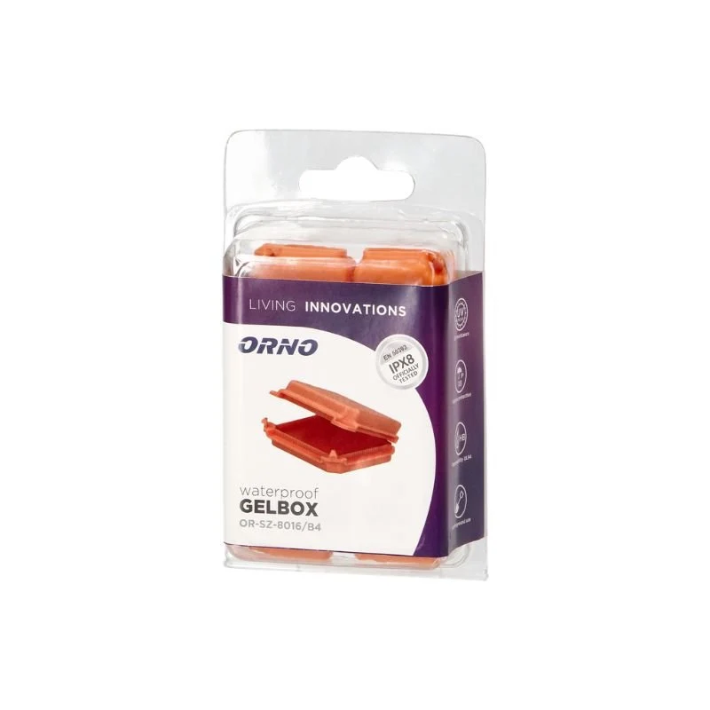 Boîtier Gel IPX8 pour Connexions Étanches Petite Taille (Lot de 4)