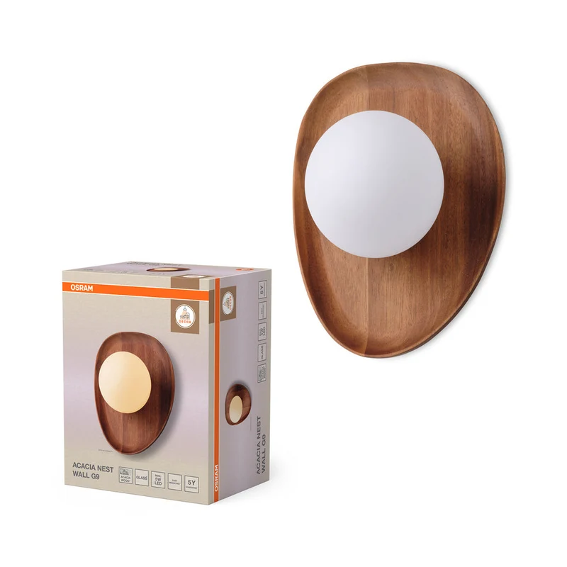 OSRAM DECOR Acacia Nest applique 1xG9 Marron