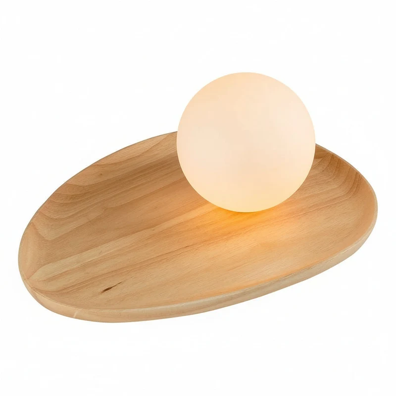OSRAM DECOR Wood Nest lampe à poser 1xG9 Marron