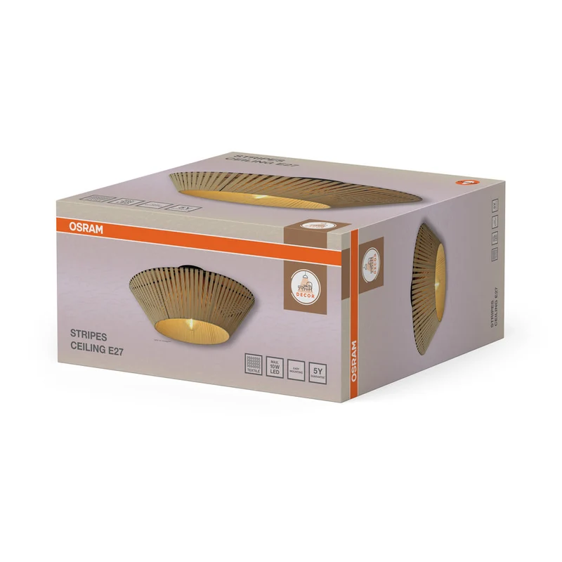 OSRAM DECOR Stripes lampe à poser 1xE27 Beige
