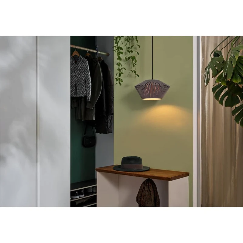 OSRAM DECOR Stripes suspension 1xE27 Gris foncé