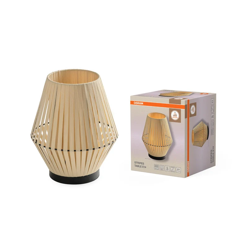 OSRAM DECOR Stripes lampe à poser 1xE14 Beige
