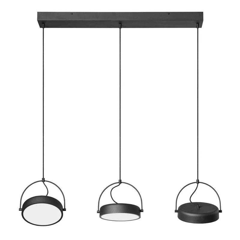 OSRAM DECOR Puck Suspension 3x 36W Noir