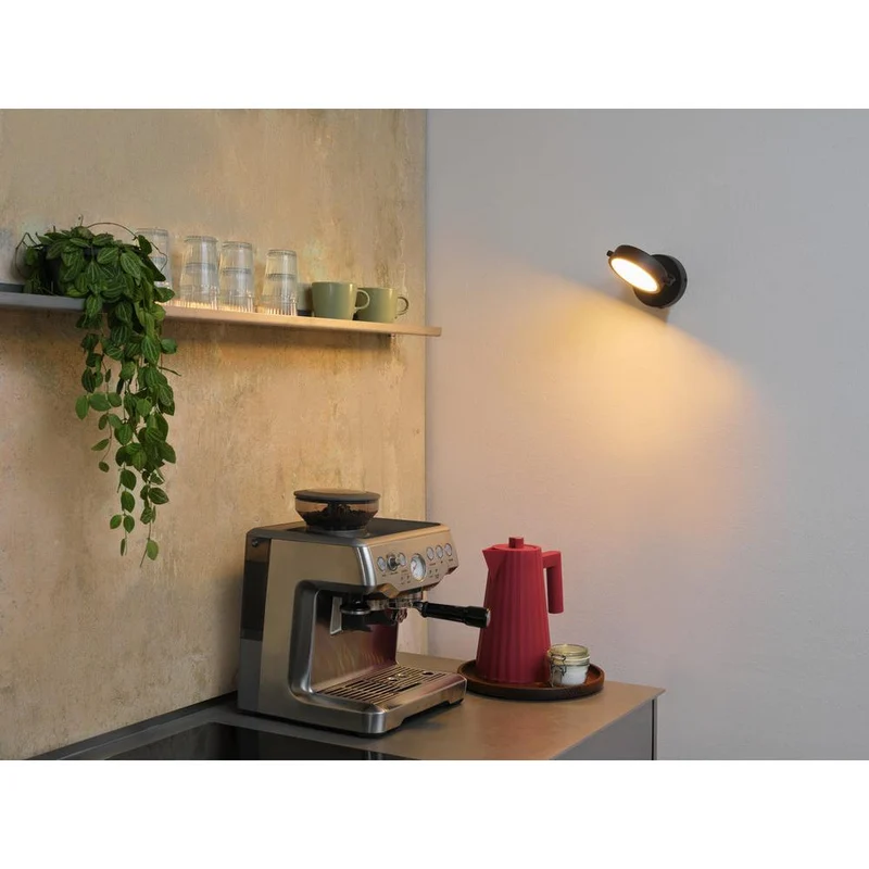 OSRAM DECOR Puck Applique murale 11W Noir