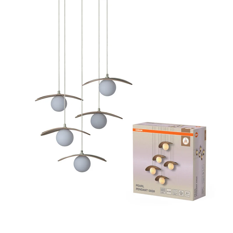 OSRAM DECOR Pearl Suspension 5xG9 Beige