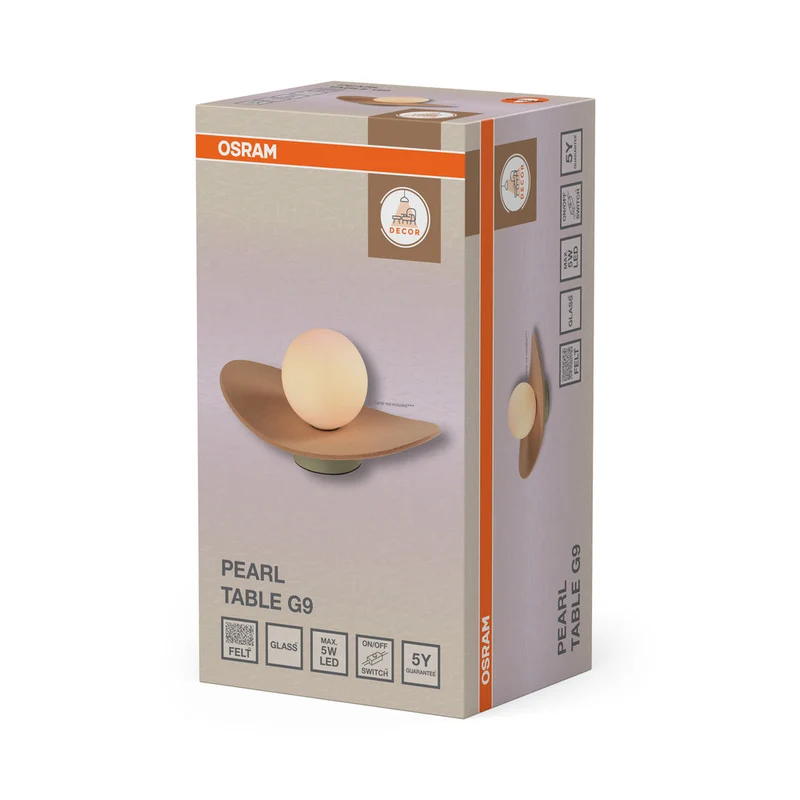 OSRAM DECOR Pearl lampe à poser 1xG9 Beige
