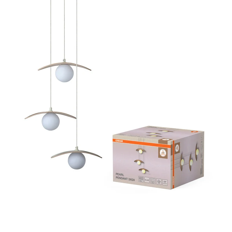 OSRAM DECOR Pearl Suspension 3xG9 Beige