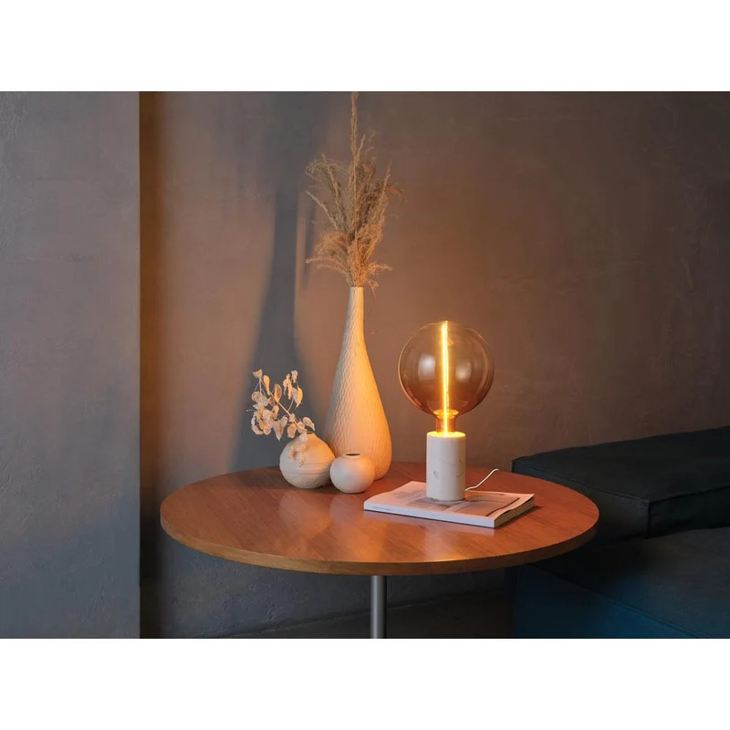OSRAM DECOR Marble Base lampe à poser Dim E27 Blanc