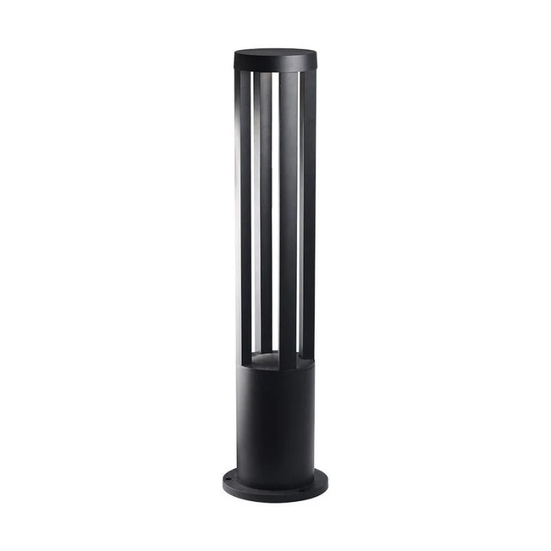 Borne Extérieure LED Design 80cm 220V IP65 Gris Anthracite 10W