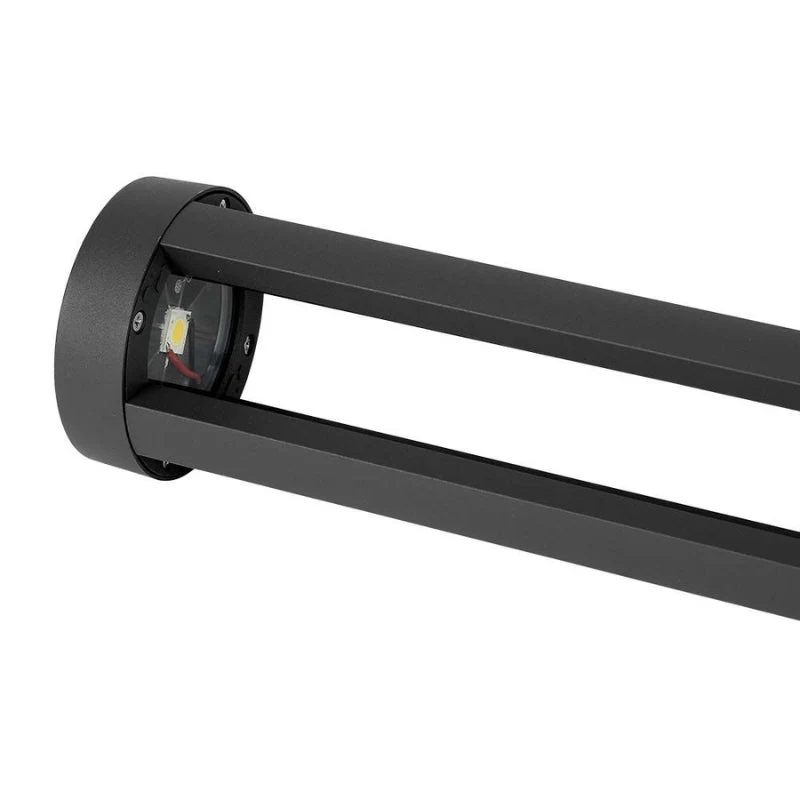 Borne Extérieure LED Design 80cm 220V IP65 Gris Anthracite 10W