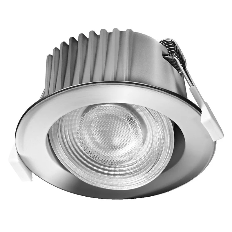 OSRAM Spot LED encastrable salle de bain DIM IP44 orientable 4,9W 36° chrome ⌀68 mm