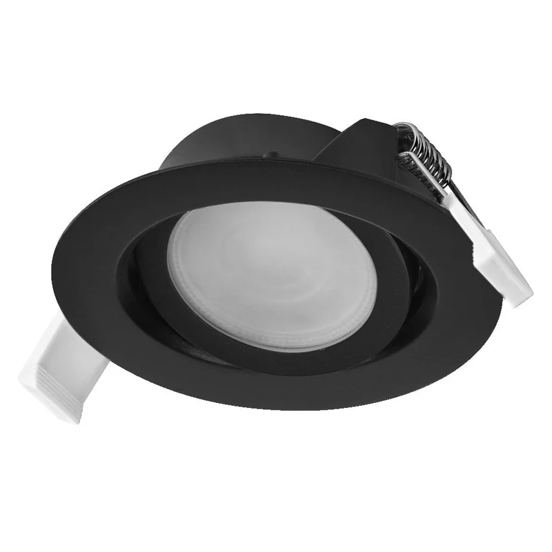 OSRAM Spot LED encastrable DIM 4,9W 120° noir ⌀75 mm