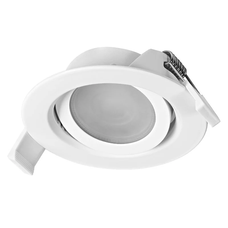 OSRAM Spot LED encastrable CCT orientable 4,9W 120° blanc ⌀75 mm