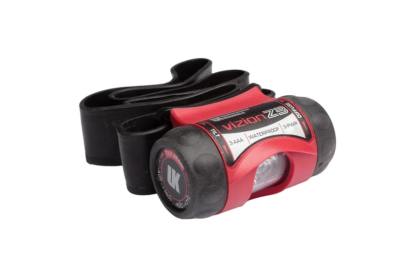 UK 3AAA Vizion Z3 Herculite Headlamp - Lumière LED résistante aux produits chimiques