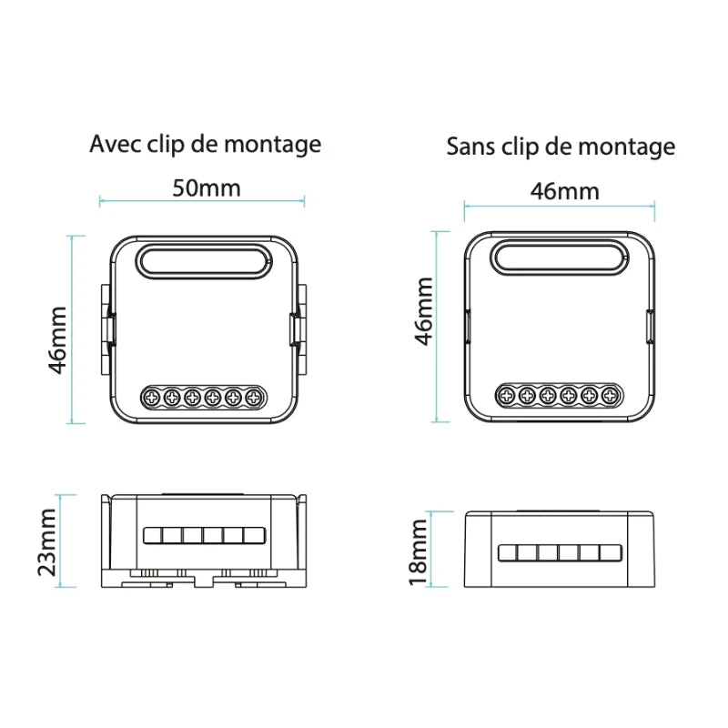 Module Interrupteur Volet Roulant Connecté WiFi
